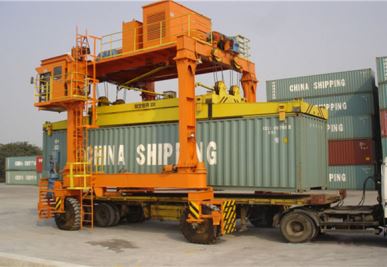 คอนเทนเนอร์เครนลำเลียง Transporter Gane