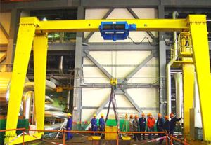 เครนแบบยุโรปคู่มาตรฐาน Goliath Crane