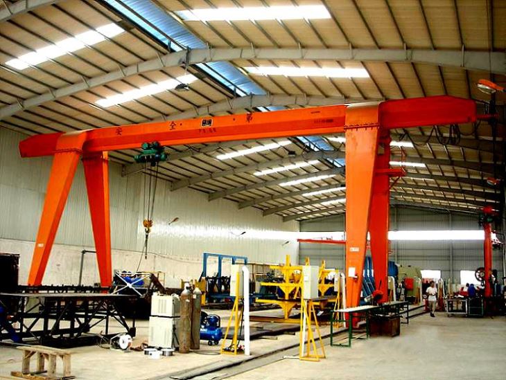 20ton MH Type Single เครนลำแสง Gantry ใช้ในร่มและกลางแจ้ง