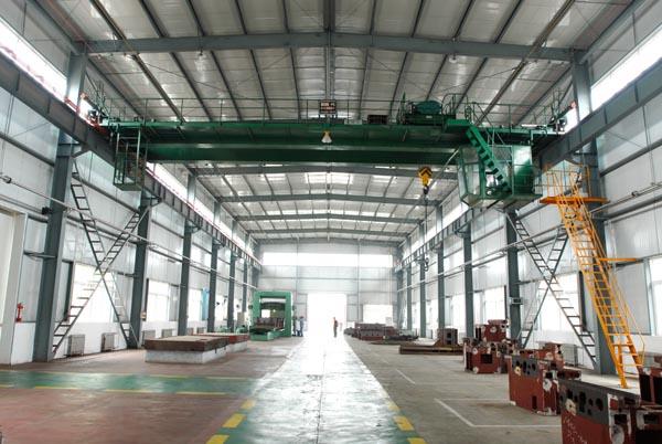 QD ไฟฟ้าคู่คานสะพานเครน 10 ตัน