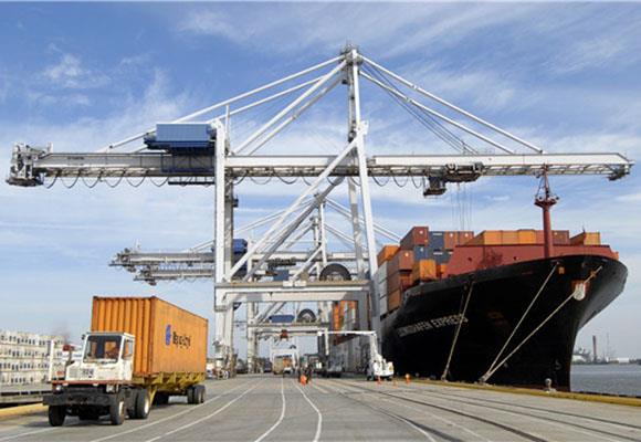 ส่งไปยังฝั่งคอนเทนเนอร์ Crane